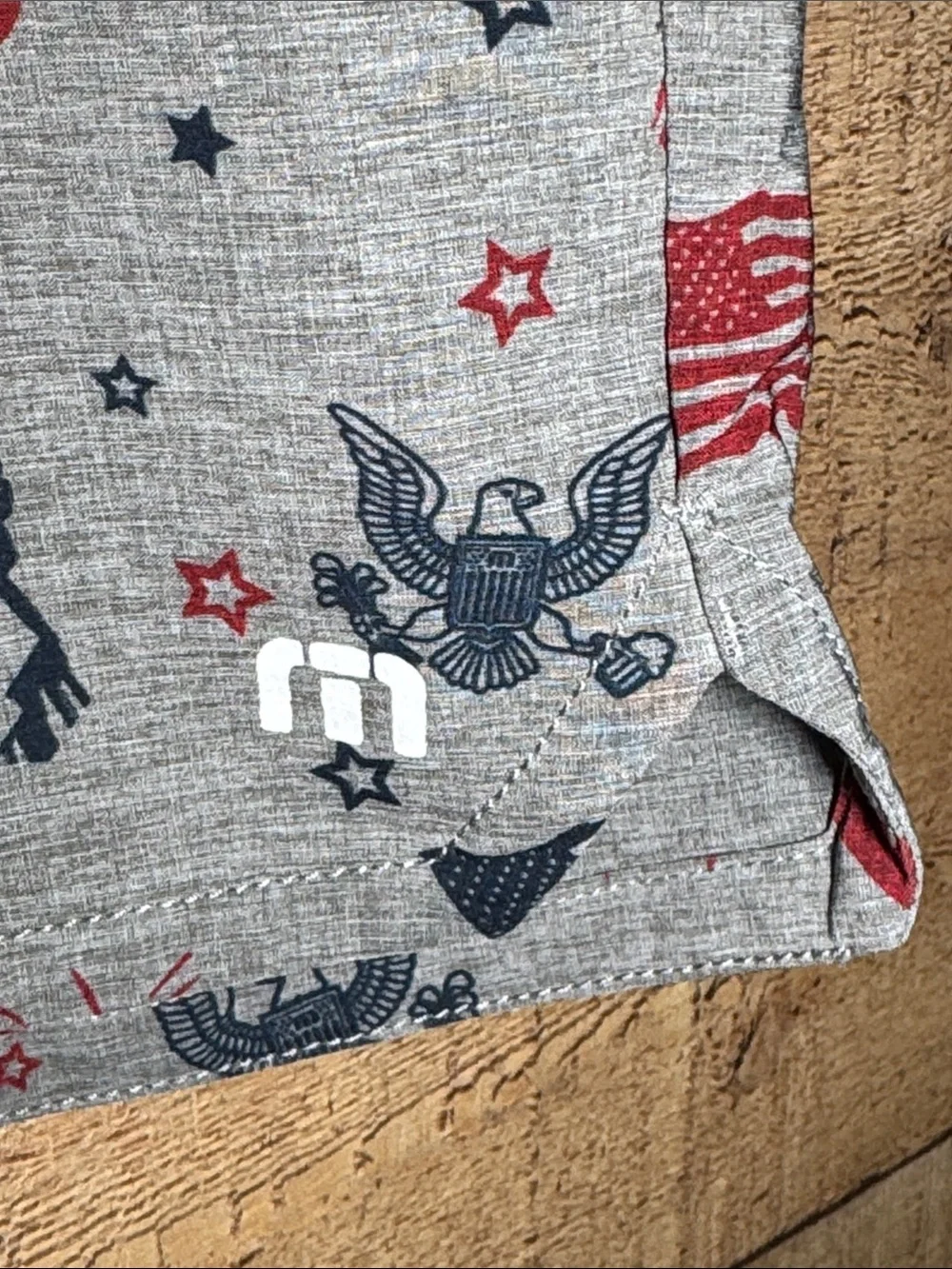 Travis Mathew 'Merica Board Shorts Size 40